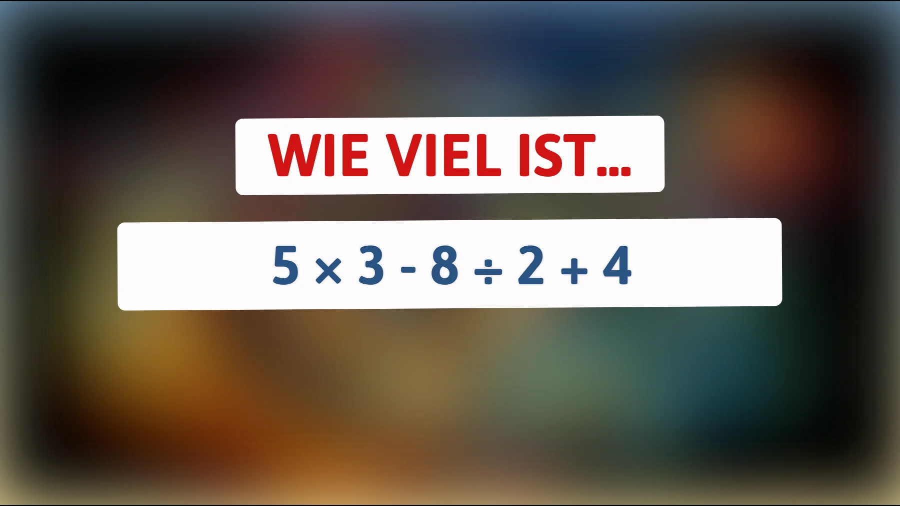 Löse das knifflige Rätsel des Mathe-Gurus: Bist du schlau genug, um die richtige Antwort zu finden?"