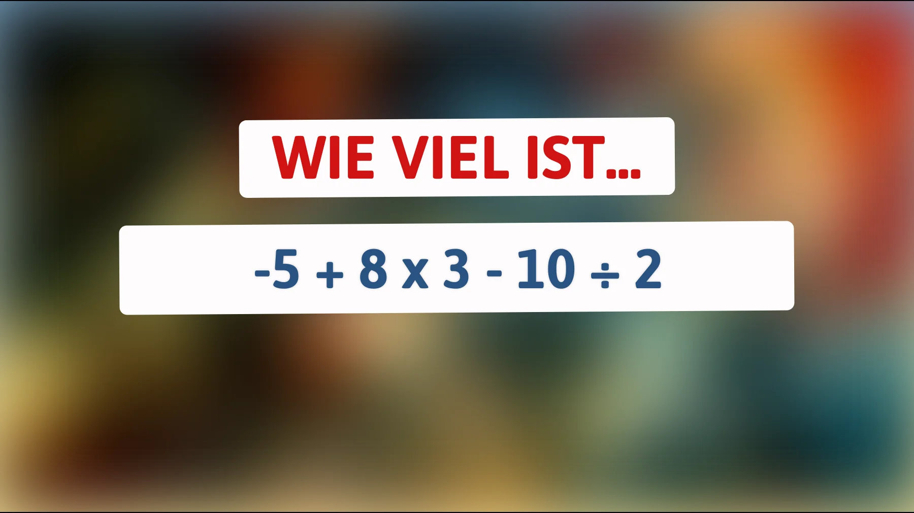 Nur 1% der Menschen schafft es: Teste dein mathematisches Genie mit dieser Knobel-Aufgabe!"