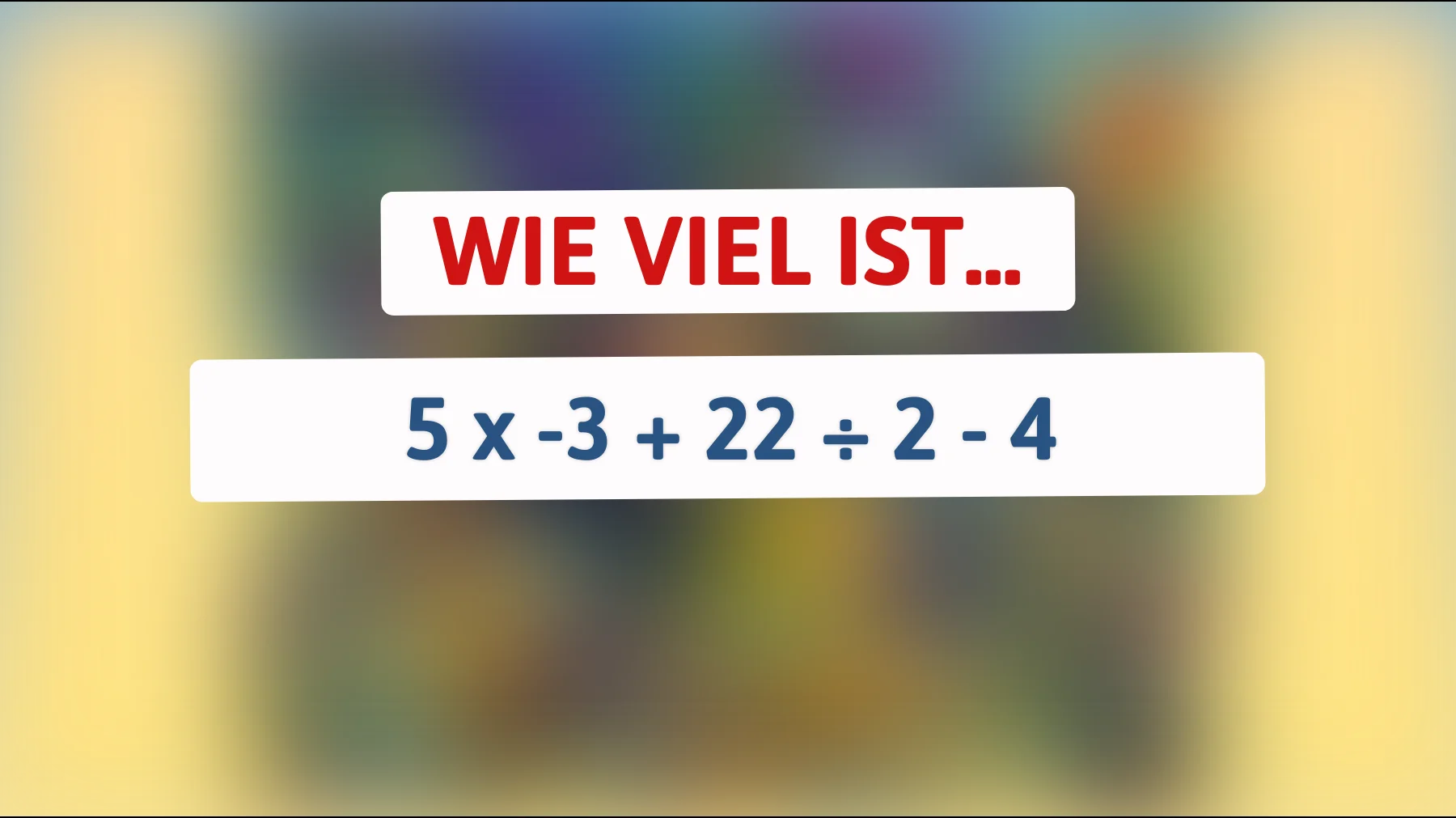 Nur Genies können dieses mathematische Rätsel sofort knacken – schaffen Sie es, die Antwort zu finden?"