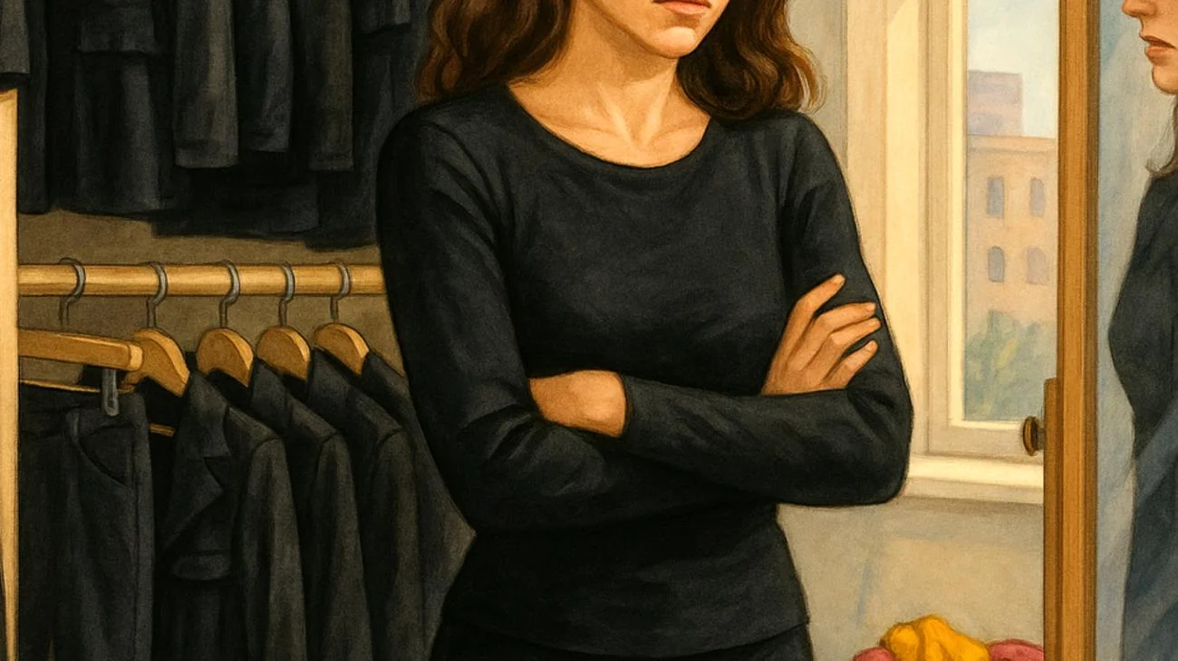 Was bedeutet es, wenn jemand ausschließlich Schwarz trägt, laut Psychologie? 2025-12-16T19:05:58.629Z"