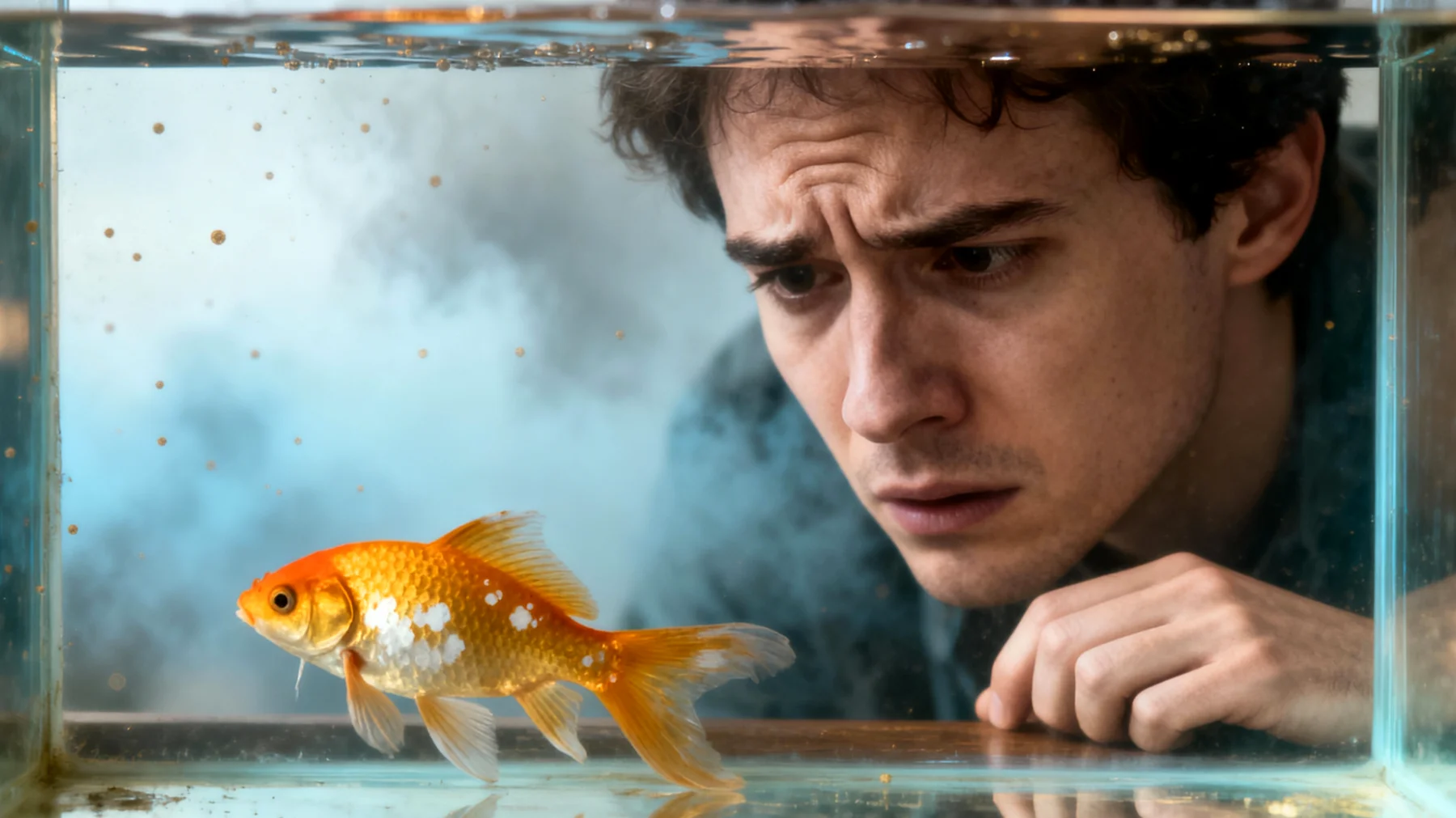 Erwachsene Fische leiden häufig unter Parasiten, bakteriellen Infektionen oder Pilzbefall, wobei Halter nach natürlichen Hausmitteln suchen, um chemische Medikamente zu vermeiden und das empfindliche Aquarium-Ökosystem nicht zu stören"