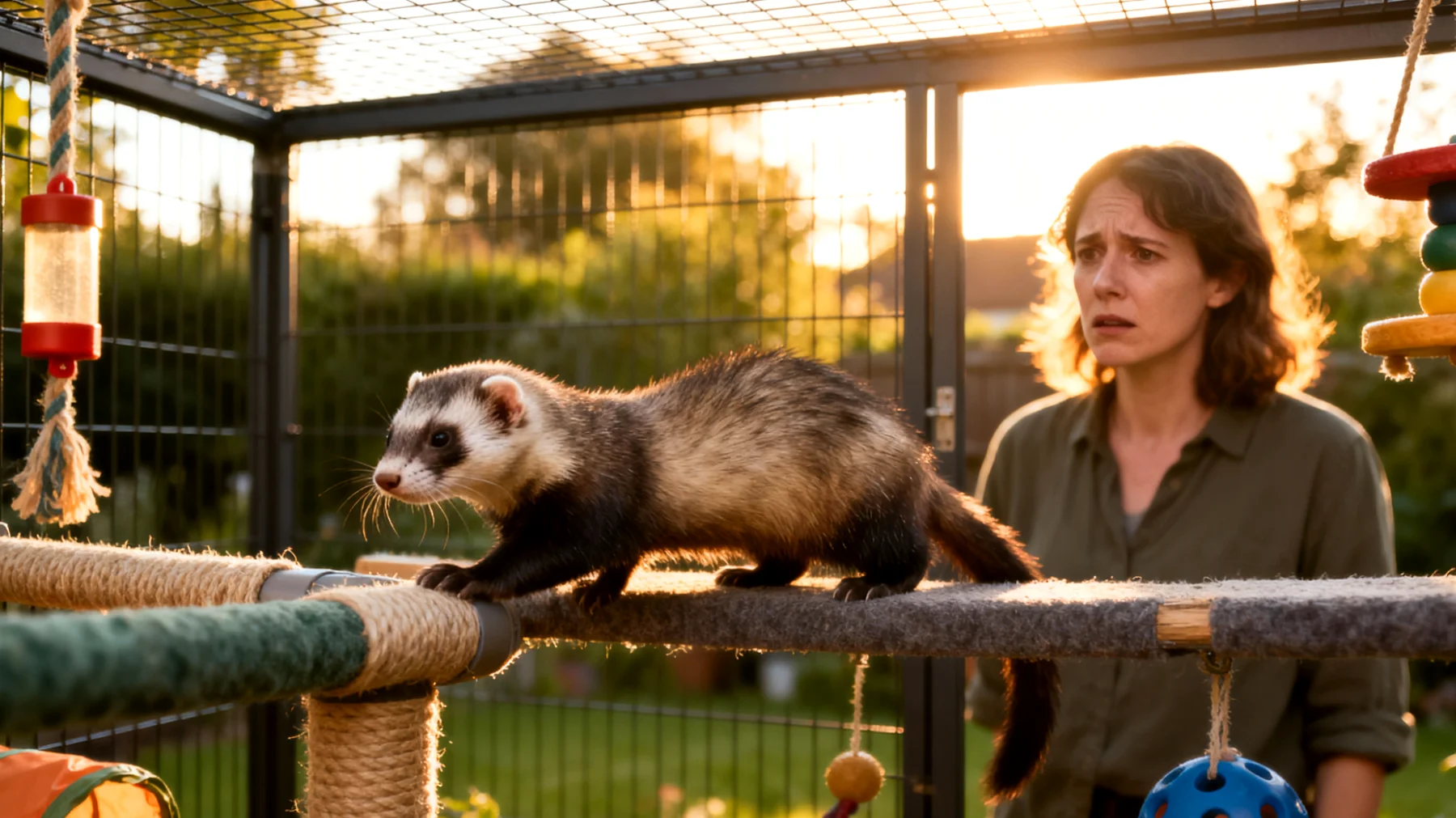 Frettchen benötigen regelmäßige mentale und körperliche Stimulation, doch viele Besitzer wissen nicht, wie sie sichere und artgerechte Verhaltensübungen im Garten gestalten können, ohne dass die neugierigen Tiere entwischen oder sich verletzen"