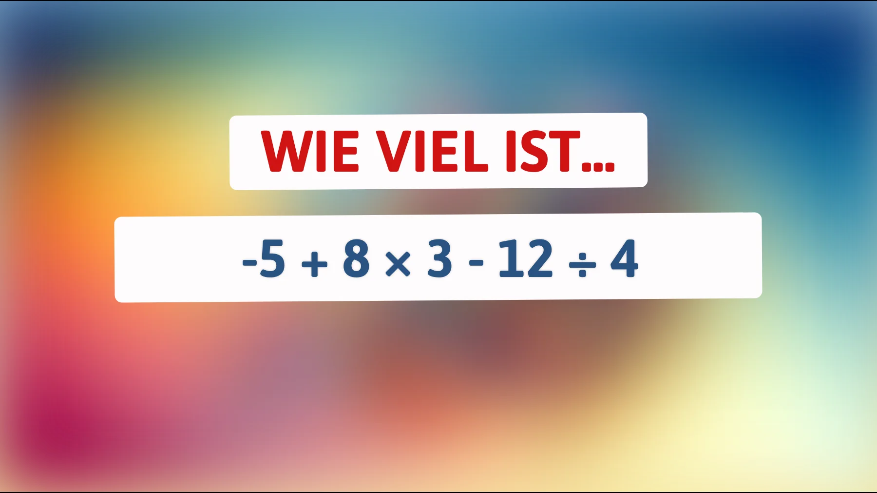 Nur Genies lösen dieses Rätsel: Kannst du die versteckte Lösung in dieser mathematischen Herausforderung finden?"
