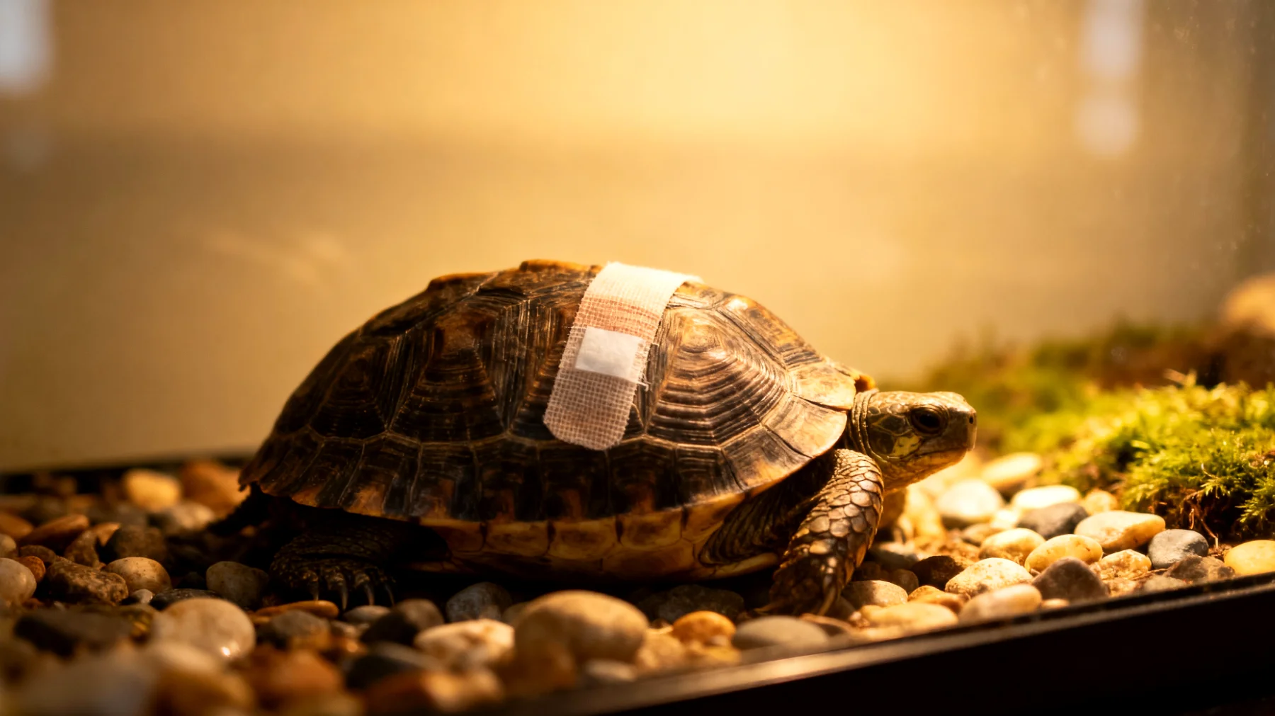 Verhaltensänderungen und Anpassungsschwierigkeiten bei Schildkröten nach medizinischen Eingriffen"