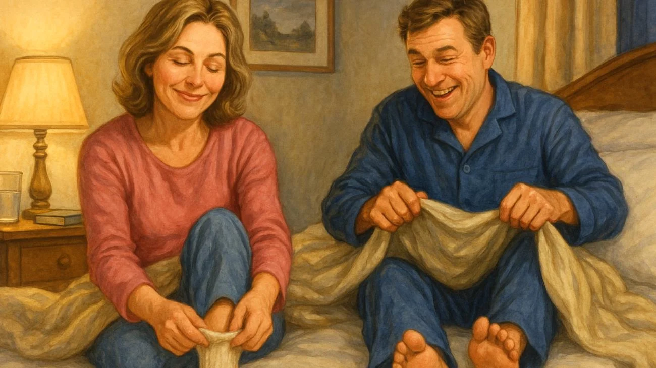 Was bedeutet es, mit Socken zu schlafen, laut Psychologie? 2026-01-01T22:34:30.074Z"