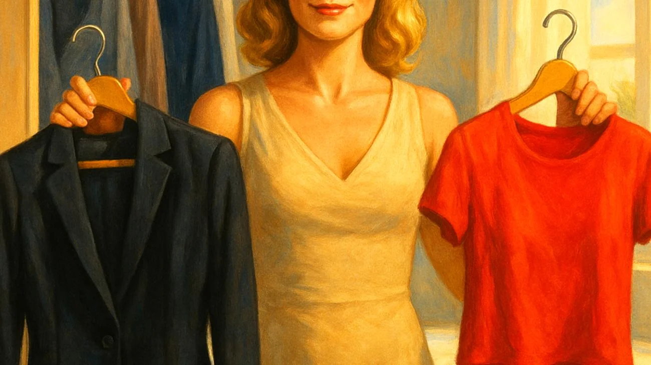 Was bedeutet es, wenn du dich oft in Schwarz, Rot oder Dunkelblau kleidest, laut Psychologie? 2026-01-09T22:41:17.235Z"